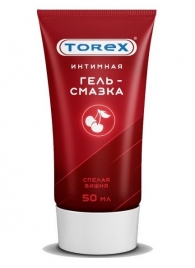 Смазка на водной основе TOREX  Спелая вишня  - 50 мл. - Torex - купить с доставкой в Кисловодске