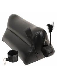 Надувная любовная подушка Portable Triangle Cushion с аксессуарами - Orion - купить с доставкой в Кисловодске