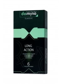 Презервативы с пролонгирующим эффектом DOMINO Classic Long action - 6 шт. - Domino - купить с доставкой в Кисловодске