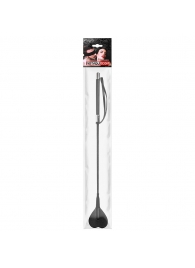 Черный стек с наконечником-сердечком - 54 см. - Notabu - купить с доставкой в Кисловодске