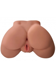 Кофейный мастурбатор-полуторс Perfect Ass Masturbator - Pipedream - в Кисловодске купить с доставкой