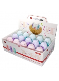 Набор из 15 мини-мастурбаторов Fantastic Egg Hard Boiled - Baile - в Кисловодске купить с доставкой