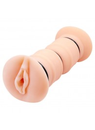 Телесный вибромастурбатор-вагина Michelle - Baile - в Кисловодске купить с доставкой