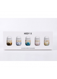 Набор из 5 мастурбаторов Hedy X5 Mixed - Svakom - в Кисловодске купить с доставкой