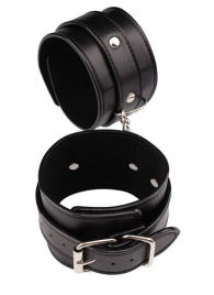 Черные оковы Classic Ankle Cuffs - Chisa - купить с доставкой в Кисловодске