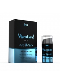 Жидкий интимный гель с эффектом вибрации Vibration! Ice - 15 мл. - INTT - купить с доставкой в Кисловодске