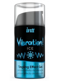 Жидкий интимный гель с эффектом вибрации Vibration! Ice - 15 мл. - INTT - купить с доставкой в Кисловодске