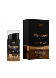 Жидкий интимный гель с эффектом вибрации Vibration! Coffee - 15 мл. - INTT - купить с доставкой в Кисловодске