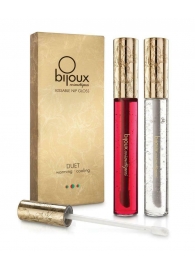 Набор возбуждающих гелей Duet - 2 х 13 мл. - Bijoux Indiscrets - купить с доставкой в Кисловодске