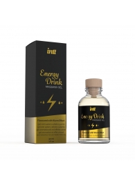 Массажный гель с согревающим эффектом Energy Drink - 30 мл. - INTT - купить с доставкой в Кисловодске
