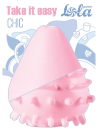 Нежно-розовый мастурбатор Chic - Lola Games - в Кисловодске купить с доставкой