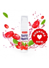 Гель-смазка Tutti-frutti со вкусом барбариса - 30 гр. - Биоритм - купить с доставкой в Кисловодске