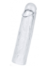 Прозрачная насадка-удлинитель Flawless Clear Penis Sleeve Add 1 - 15,5 см. - Lovetoy - в Кисловодске купить с доставкой