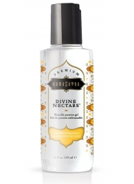 Гель-лубрикант на водной основе Divine Nectars Vanilla с ароматом ванили - 150 мл. - Kama Sutra - купить с доставкой в Кисловодске