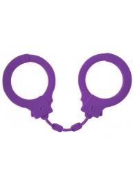 Фиолетовые силиконовые поножи Limitation - Lola Games - купить с доставкой в Кисловодске