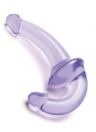Фиолетовый безремневой страпон Strapless Strap-On - Lux Fetish - купить с доставкой в Кисловодске