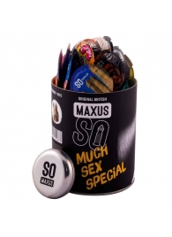 Текстурированные презервативы в кейсе MAXUS So Much Sex - 100 шт. - Maxus - купить с доставкой в Кисловодске
