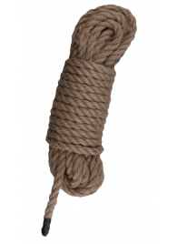 Пеньковая веревка для связывания Hemp Rope - 5 м. - Easy toys - купить с доставкой в Кисловодске