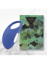 Синее кольцо с вибрацией Thor Cockring - FeelzToys - в Кисловодске купить с доставкой