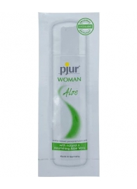 Лубрикант на водной основе pjur WOMAN Aloe - 2 мл. - Pjur - купить с доставкой в Кисловодске