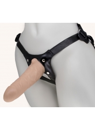 Пустотелый фаллопротез MEN STYLE - 17,5 см. - LOVETOY (А-Полимер) - купить с доставкой в Кисловодске