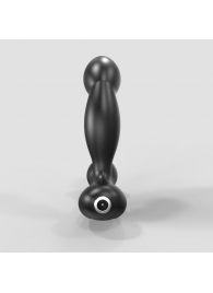 Черный вибромассажер простаты и промежности Prostate Pro с пультом ДУ - Bathmate - в Кисловодске купить с доставкой