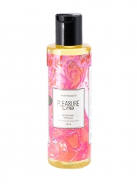 Массажное масло Pleasure Lab Delicate с ароматом пиона и пачули - 100 мл. - Pleasure Lab - купить с доставкой в Кисловодске