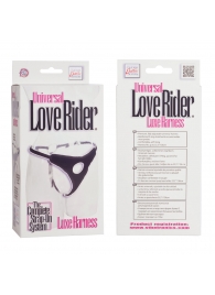 Трусы для страпона с универсальным креплением Universal Love Rider Luxe Harness - California Exotic Novelties - купить с доставкой в Кисловодске