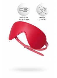 Красная маска Anonymo из искусственной кожи - ToyFa - купить с доставкой в Кисловодске