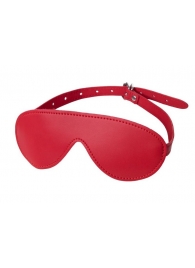 Красная маска Anonymo из искусственной кожи - ToyFa - купить с доставкой в Кисловодске