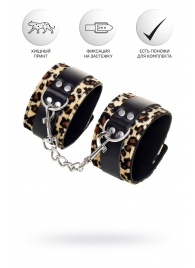 Наручники Anonymo с анималистическим принтом - ToyFa - купить с доставкой в Кисловодске