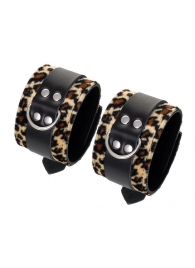 Наручники Anonymo с анималистическим принтом - ToyFa - купить с доставкой в Кисловодске