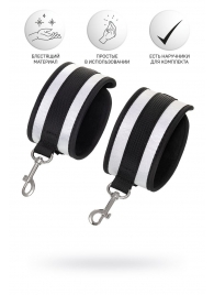 Серебристо-черные оковы Anonymo - ToyFa - купить с доставкой в Кисловодске