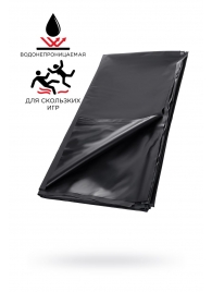 Черная простыня для секса из ПВХ - 220 х 200 см. - ToyFa - купить с доставкой в Кисловодске