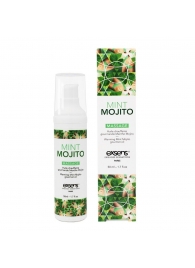 Разогревающее массажное масло с ароматом мохито Gourmet Mint Mojito - 50 мл. - Exsens - купить с доставкой в Кисловодске