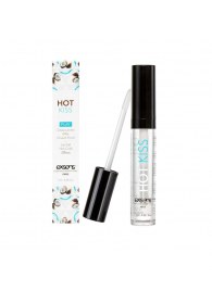 Блеск для губ Hot Kiss Coconut с ароматом кокоса - 7 мл. - Exsens - купить с доставкой в Кисловодске