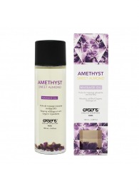 Органическое массажное масло AMETHYST SWEET ALMOND - 100 мл. - Exsens - купить с доставкой в Кисловодске