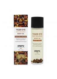 Органическое массажное масло TIGER EYE MACADAMIA - 100 мл. - Exsens - купить с доставкой в Кисловодске