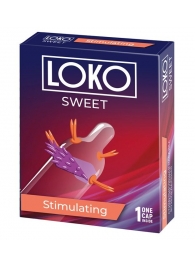 Стимулирующая насадка на пенис LOKO SWEET с возбуждающим эффектом - Sitabella - в Кисловодске купить с доставкой