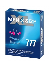 Стимулирующая насадка на пенис MEN SIZE 777 - Sitabella - в Кисловодске купить с доставкой