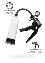 Прозрачная механическая помпа для пениса Viggo - Sexus - в Кисловодске купить с доставкой