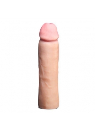 Телесная фаллическая насадка на пенис Magnum Xtender - 23 см. - Blush Novelties - в Кисловодске купить с доставкой