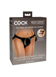 Трусы для фиксации насадок с присоской Beginner s Body Dock Strap-On Harness - Pipedream - купить с доставкой в Кисловодске