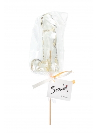 Прозрачный леденец в форме пениса со вкусом пина колада - Sosuчki - купить с доставкой в Кисловодске