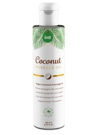 Массажное масло Vegan Coconut - 150 мл. - INTT - купить с доставкой в Кисловодске