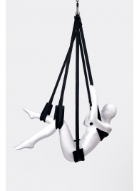 Черные секс-качели Anonymo №0503 - ToyFa - купить с доставкой в Кисловодске