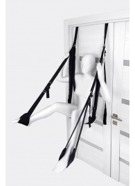 Черные секс-качели на дверь Anonymo №0505 - ToyFa - купить с доставкой в Кисловодске