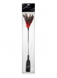 Стек-щекоталка Sweet Caress Feather Whip - 58 см. - Sweet Caress - купить с доставкой в Кисловодске