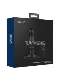 Черный вибростимулятор простаты Nexus Bolster - 12,3 см. - Nexus Range - в Кисловодске купить с доставкой