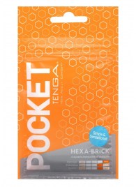 Карманный мастурбатор HEXA-BRICK - Tenga - в Кисловодске купить с доставкой